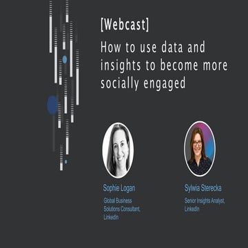 How to use data and insights to become more socially engaged [webcast] 