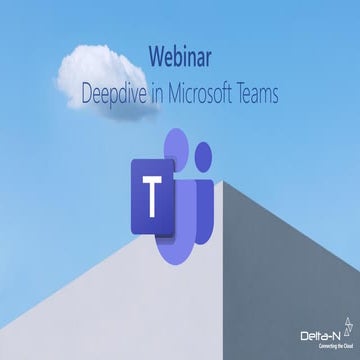 Webinar Deepdive in Teams