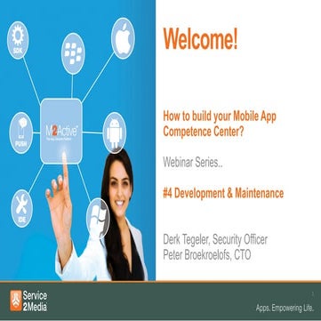 Webinar app development & maintenance