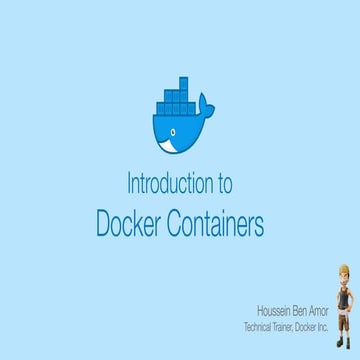 Introductio to Docker Containers