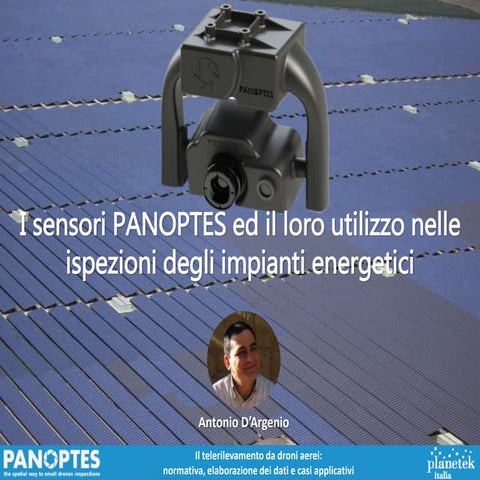 [Webinar] Il telerilevamento da droni aerei: I sensori PANOPTES nelle ispezio...