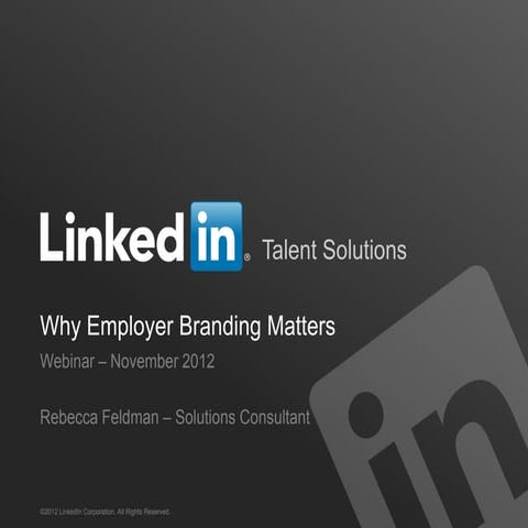 Webinar employer brand_slideshare