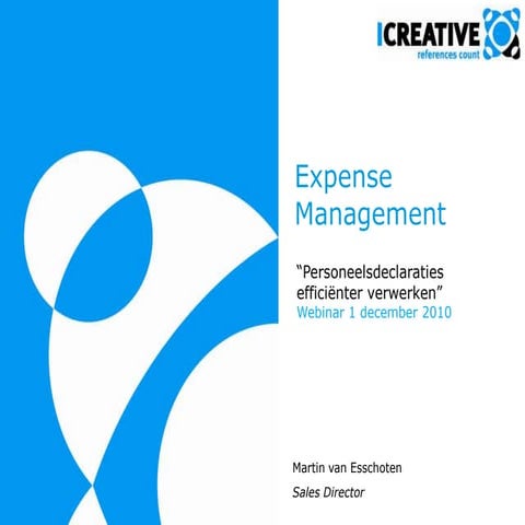Webinar Expense Management 1 december 2010