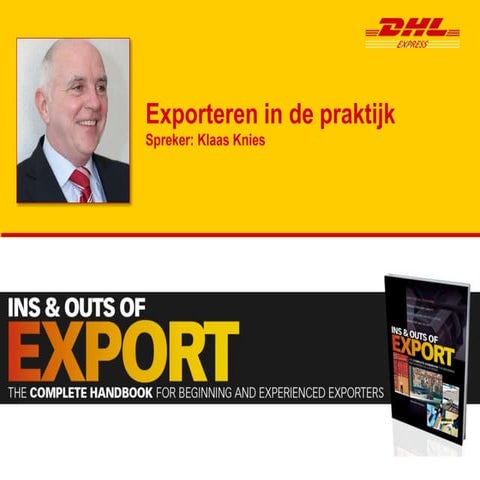 Webinar 'Exporteren in de praktijk'