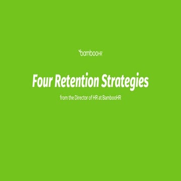 Four Strategies to Counter the Great Resignation