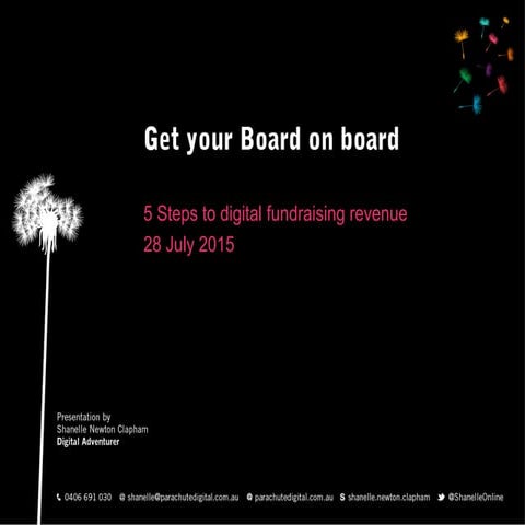 Get your Board on board with Digital Fundraising