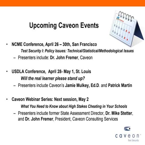 Caveon Webinar Series: The Good and Bad of Online Proctoring
