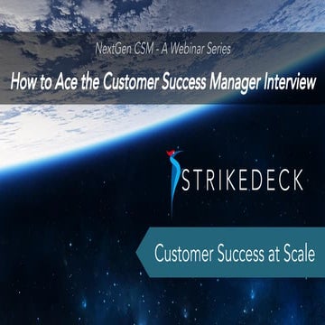 How to Ace the Customer Success Manager Interview