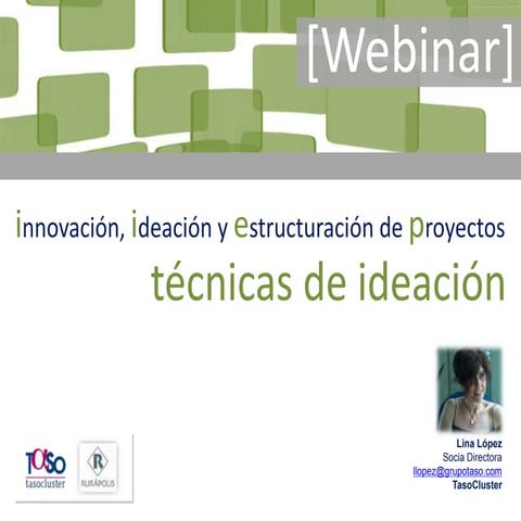 Técnicas de Ideación - TasoCluster