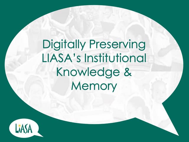Institutional Knowledge/Memory