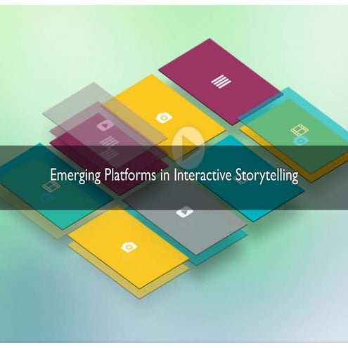 Emerging Platforms in Interactive Storytelling