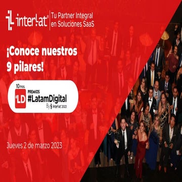 ¡Conoce nuestros 9 Pilares de los Premios #LatamDigital 2023 by Interlat