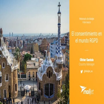 El Consentimiento En El Mundo RGPD (GDPR)