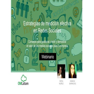 [WEBINARIO] Estrategias de Medición Efectiva en Redes Sociales