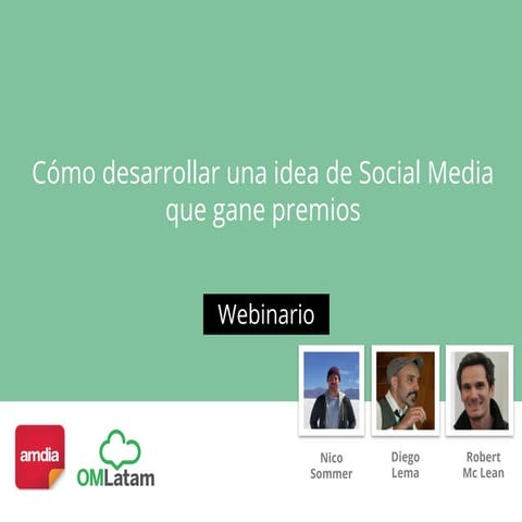 Cómo desarrollar una idea de Social Media que gane premios