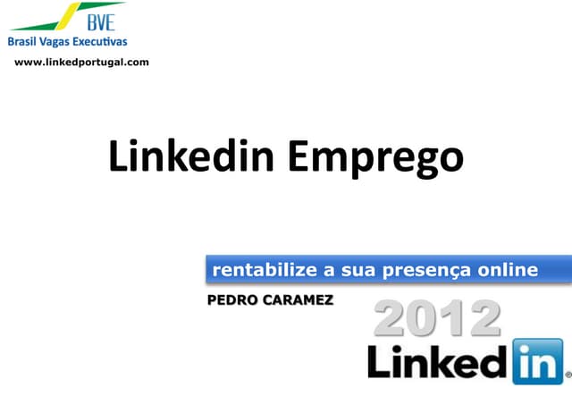 Webinario linkedin emprego   23 outubro