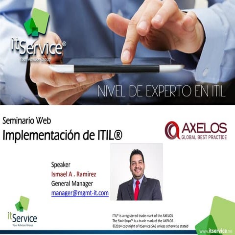 ITIL implementacion junio 2014