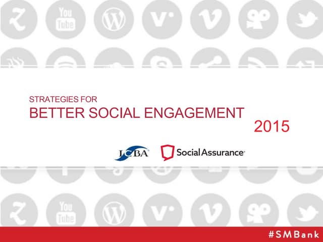 ICBA Webinar, 2015 Strategies. Ben ...