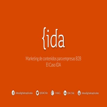 Marketing de contenidos digitales para empresas B2B