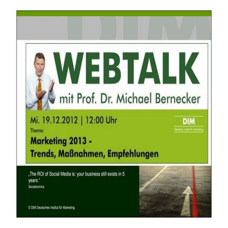 Marketingtrends 2013