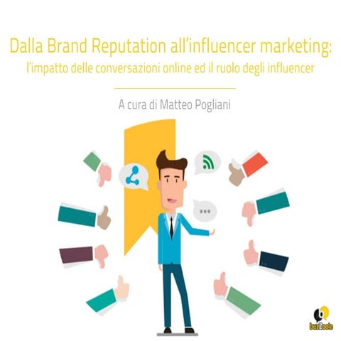 Dalla Brand Reputation all’Influencer Marketing: l’impatto delle conversazion...