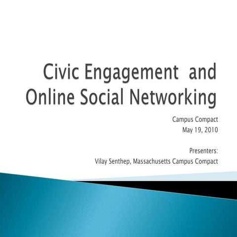 Social Media & Civic Engagement
