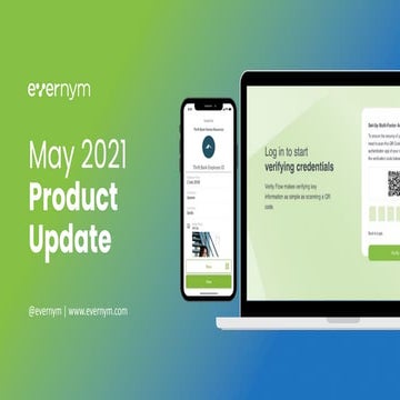 Evernym May 2021 Product Update