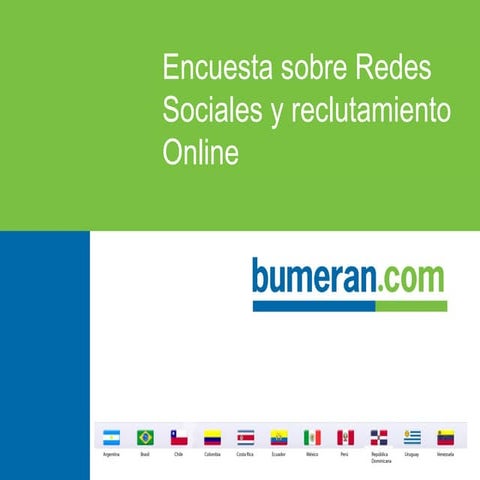 Encuesta Reclutamiento Online y Redes Sociales