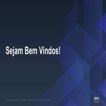 Webinar - Inicie sua jornada de migração para nuvem com a AWS (Português)