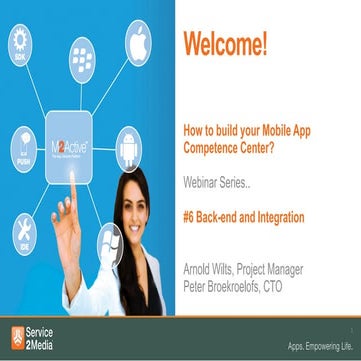 Webinar Mobile Maturity #6: Connecting Apps: Back-end and Integration