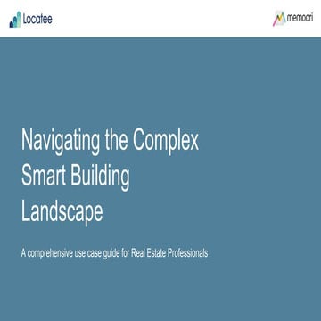 Navigating The Complex Smart Building Landscape