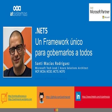 NET5 el nuevo framework unificado para gobernarlos a todos