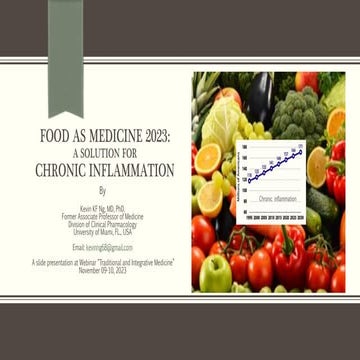 Solution for chronic inflammatory diseases