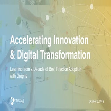 Accelerate Innovation and Digital Transformation – How Neo4j Can Help