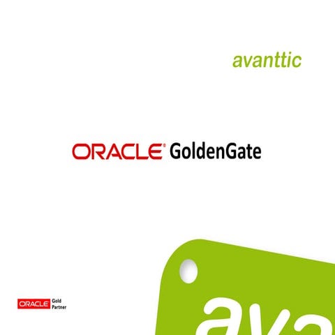 Webinar Oracle GoldenGate 