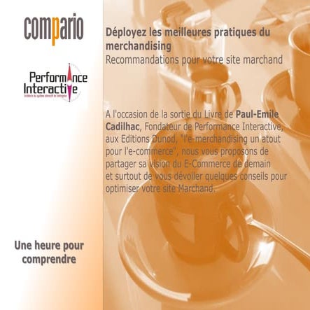 Déployer les meilleures pratiques du Merchandising avec Compario et Performan...