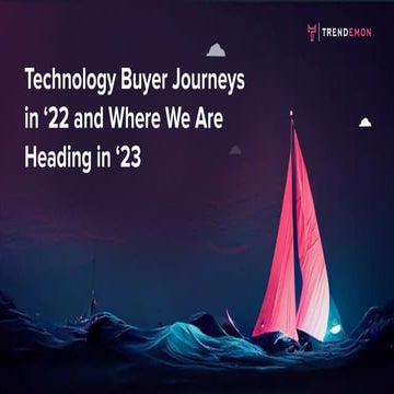 B2B Buyer Journey Trends in 2022 and 2023 Trends