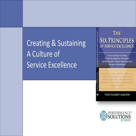 Creating a Culture of Service Excellence