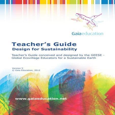 TeachersGuide_The Social Dimension_DesignforSutainability