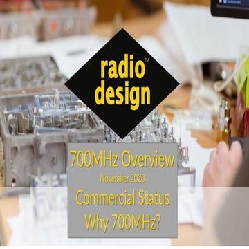 Radio Design Webinar: Optimising Your 700 MHz Deployments