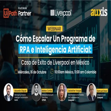 Webinar Recap - COE LatAm Liverpool - Auxis