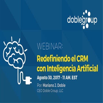 Webinar Redefiniendo el CRM con Inteligencia Artificial