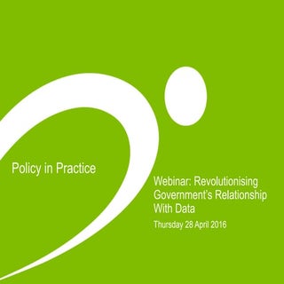 Webinar: Revolutionising Government...
