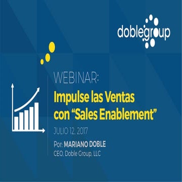 Webinar Impulse las ventas con "Sales Enablement"
