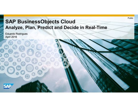 Webinar SAP BusinessObjects Cloud (English)