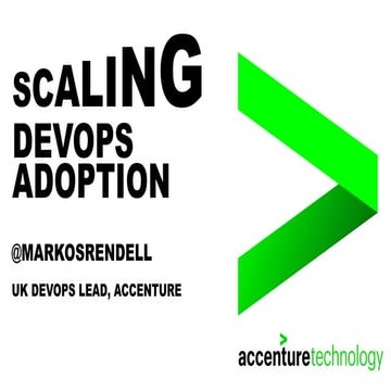 Scaling DevOps Adoption