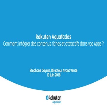 Webinar - Comment intégrer des contenus riches et attractifs dans vos Apps