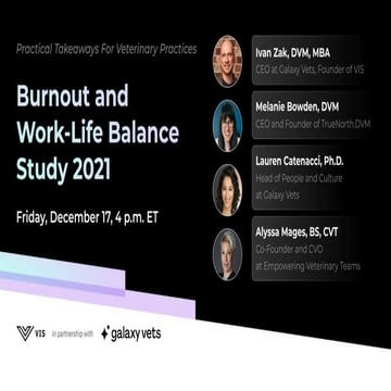 Burnout And Work-Life Balance Study 2021 Webinar slides | PPTX