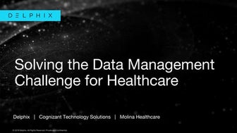 Solving the Data Management Challenge for Healthcare