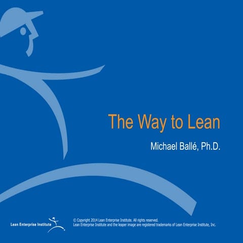 Webinar slides waytolean